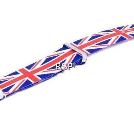 Ratio NATO28 United Kingdom National Flag Pattern Polyester 22mm Watch Strap