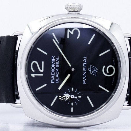 Panerai Radiomir Black Seal Logo Acciaio Automatic PAM00380 Men's Watch