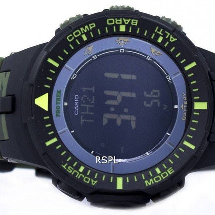 Casio Protrek World Time Low Temperature Tough Solar Digital PRG-300CM-3 Men's Watch