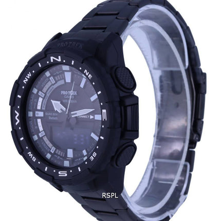 Casio Pro Trek Bluetooth Analog Digital Titanium Quartz PRT-B70YT-1 PRTB70YT-1 200M Mens Watch