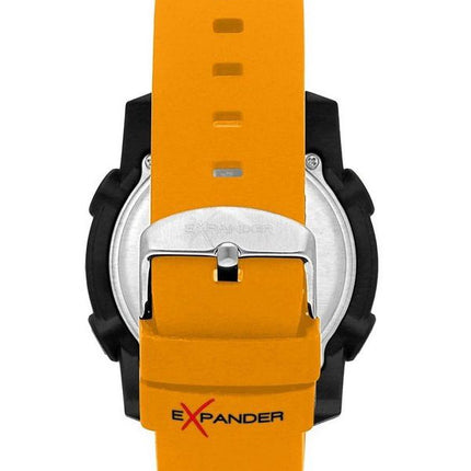 Sector EX-38 Digital Orange Plastic Strap Quartz R3251546001 100M Mens Watch
