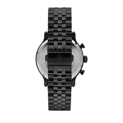 Maserati Epoca Limited Edition Chronograph Stainless Steel Black Dial Quartz R8873618020 100M Men's Watch