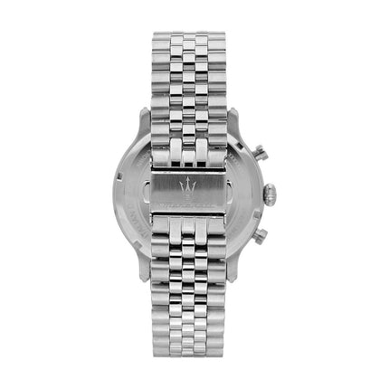 Maserati Epoca Limited Edition Chronograph Stainless Steel Black Dial Quartz R8873618029 100M Men's Watch