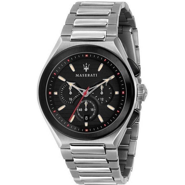 Maserati Triconic Chronograph Quartz R8873639002 100M Mens Watch