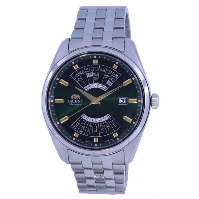 Orient Multi Year Calendar Analog Stainless Steel Automatic RA-BA0002E10B Mens Watch