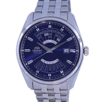 Orient Multi Year Calendar Blue Dial Stainless Steel Automatic RA-BA0003L10B Mens Watch