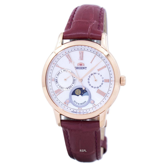 Orient Classic Quartz 'Sun &amp; Moon' Japan Made RA-KA0001A00C Women's Watch