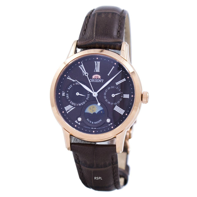 Orient Classic Quartz 'Sun &amp; Moon' Japan Made RA-KA0002Y00C Women's Watch