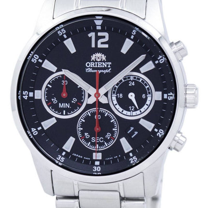 Orient Sports Chronograph Quartz Japan Made RA-KV0001B00C Men's Watch