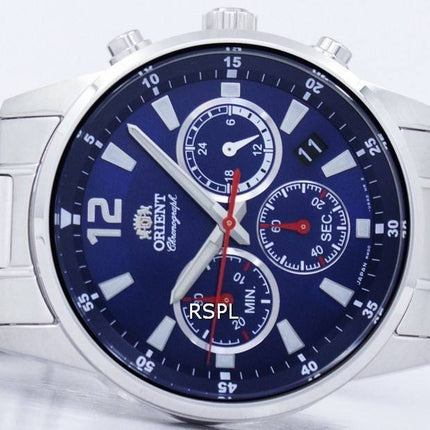 Orient Sports Chronograph Quartz Japan Made RA-KV0002L00C Men's Watch