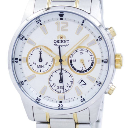 Orient Sports Chronograph Quartz Japan Made RA-KV0003S00C Men's Watch
