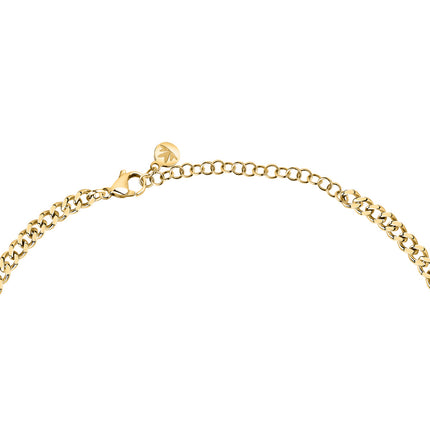 Morellato Abbraccio Gold Tone Stainless Steel Necklace SABG25 For Women
