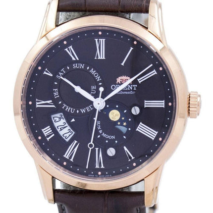 Orient Sun &amp; Moon Automatic Japan Made SAK00003T0 Men's Watch