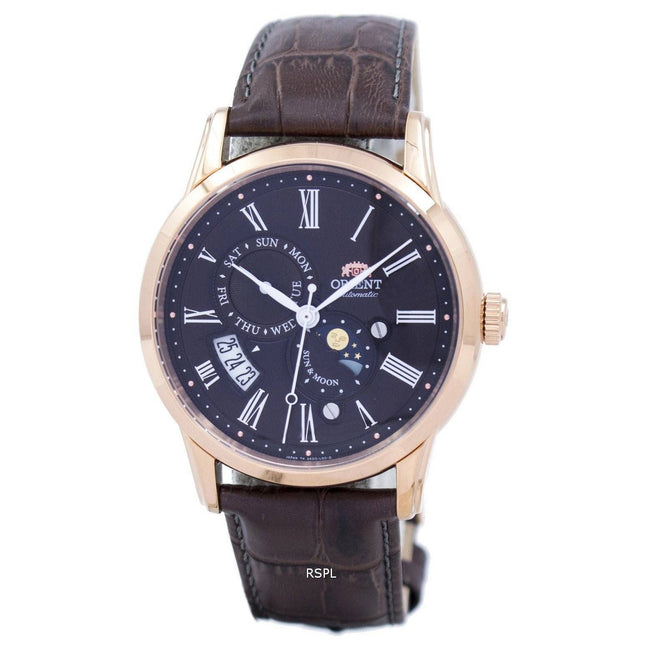 Orient Sun &amp; Moon Automatic Japan Made SAK00003T0 Men's Watch