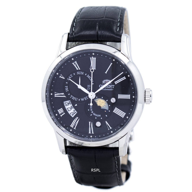 Orient Sun &amp; Moon Automatic Japan Made SAK00004B Men's Watch