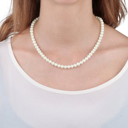 Morellato Essential Pearl 925 Silver Necklace SANH01 For Women