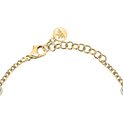 Morellato Colori Gold Tone Stainless Steel Bracelet SAVY08 For Women