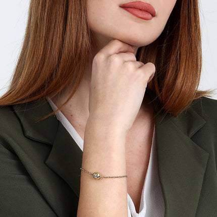 Morellato Istanti Gold Tone Stainless Steel Bracelet SAVZ08 For Women