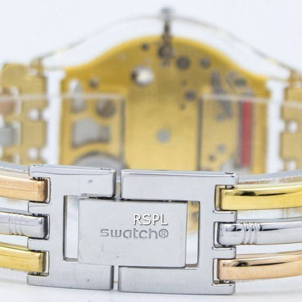 Swatch Skin Tri Gold Quartz SFK240A Women's Watch
