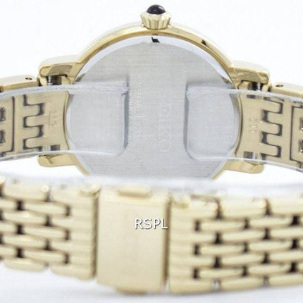 Seiko Quartz Swarovski Crystals SFQ804 SFQ804P1 SFQ804P Women's Watch