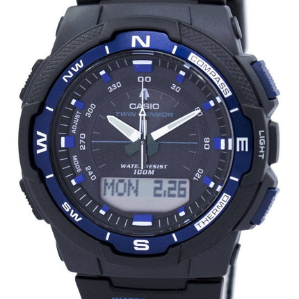 Casio OutGear Twin Sensor World Time Analog Digital SGW-500H-2BV Mens Watch