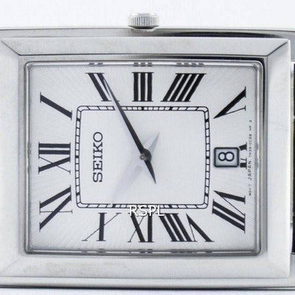Seiko Stylish Rectangular Quartz Analog SKP361 SKP361P1 SKP361P Men's Watch
