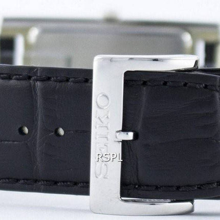 Seiko Stylish Rectangular Quartz Analog SKP361 SKP361P1 SKP361P Men's Watch