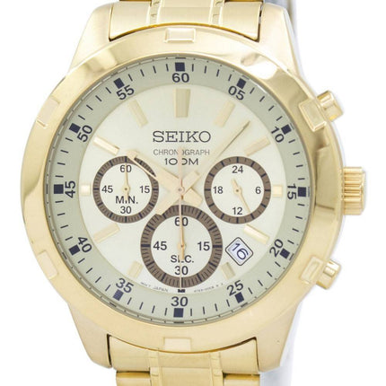 Seiko Chronograph Quartz SKS610 SKS610P1 SKS610P Men's Watch