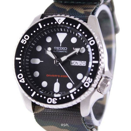 Seiko Automatic Divers 200M Army NATO Strap SKX007K1-NATO5 Mens Watch