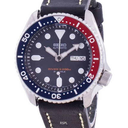 Seiko Automatic Diver's Black Dial SKX009J1-var-LS16 200M Men's Watch