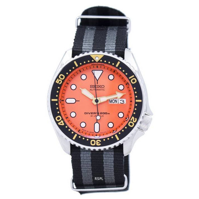 Seiko Automatic Diver's 200M NATO Strap SKX011J1-NATO1 Men's Watch