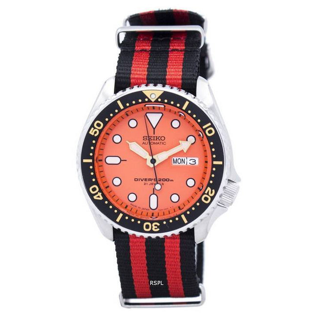 Seiko Automatic Divers 200M NATO Strap SKX011J1-NATO3 Mens Watch