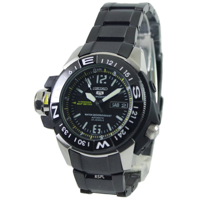 Seiko 5 200m Automatic Map Meter SKZ231K1 SKZ231K SKZ231 Mens Watch