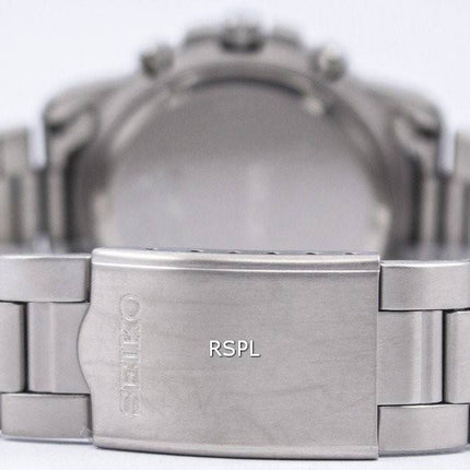 Seiko Titanium Alarm Chronograph SNA107 SNA107P1 SNA107P Mens Watch