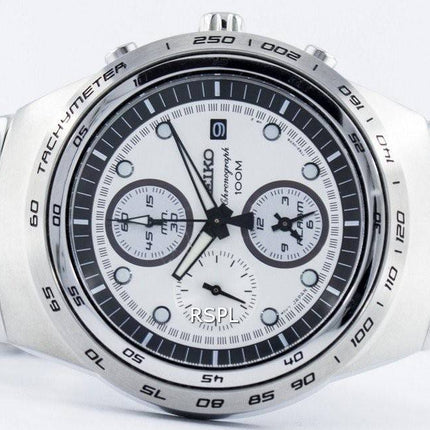 Seiko Quartz Chronograph Alarm SNAA81 SNAA81P1 SNAA81P Men's Watch