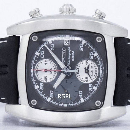 Seiko Chronograph Alarm Quartz SNAB03 SNAB03P1 SNAB03P Men's Watch