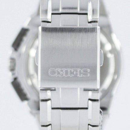 Seiko Quartz Chronograph Alarm SNAB07 SNAB07P1 SNAB07P Men's Watch
