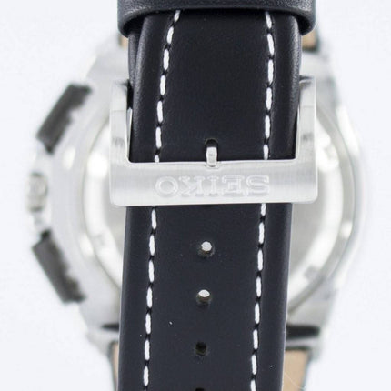 Seiko Quartz Chronograph Alarm SNAB11 SNAB11P1 SNAB11P Men's Watch