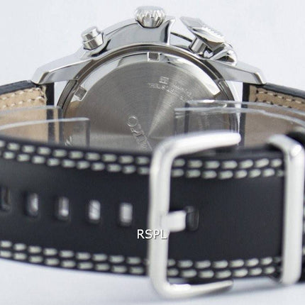 Seiko Pilot Chronograph Quartz Alarm SNAB73 SNAB73P1 SNAB73P Men's Watch
