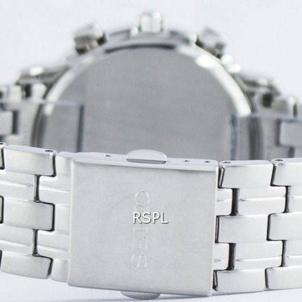 Seiko Chronograph Quartz Alarm SNAB83 SNAB83P1 SNAB83P Men's Watch