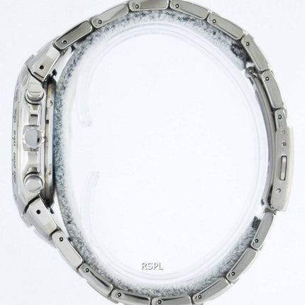 Seiko Titanium Chronograph Quartz Alarm Tachymeter SNAB91 SNAB91P1 SNAB91P Men's Watch