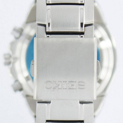 Seiko Titanium Chronograph Quartz Alarm Tachymeter SNAB91 SNAB91P1 SNAB91P Men's Watch