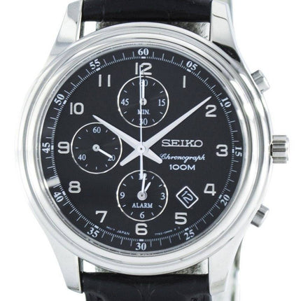 Seiko Quartz Alarm Chronograph SNAC79 SNAC79P1 SNAC79P Men's Watch
