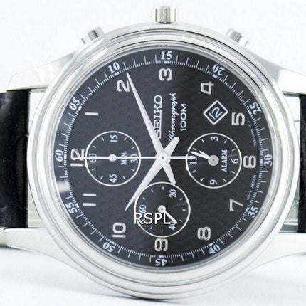 Seiko Quartz Alarm Chronograph SNAC79 SNAC79P1 SNAC79P Men's Watch