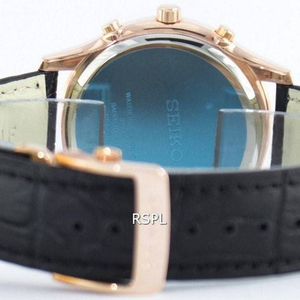 Seiko Quartz Alarm Chronograph SNAC82 SNAC82P1 SNAC82P Men's Watch