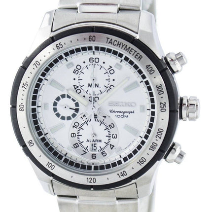 Seiko Quartz Alarm Chronograph Tachymeter SNAC83 SNAC83P1 SNAC83P Men's Watch