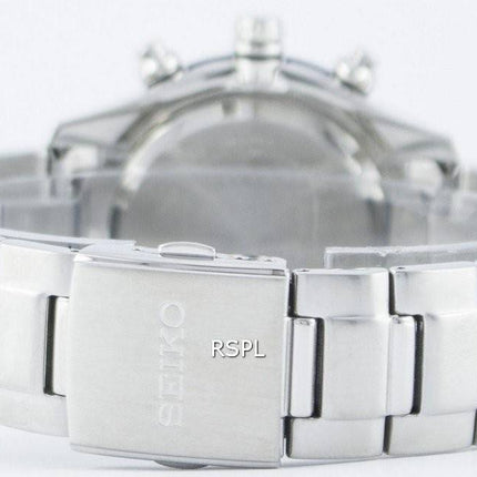 Seiko Quartz Alarm Chronograph Tachymeter SNAC85 SNAC85P1 SNAC85P Men's Watch