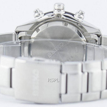 Seiko Quartz Alarm Chronograph Tachymeter SNAC89 SNAC89P1 SNAC89P Men's Watch