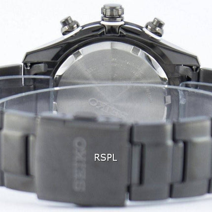 Seiko Quartz Alarm Chronograph Tachymeter SNAC91 SNAC91P1 SNAC91P Men's Watch