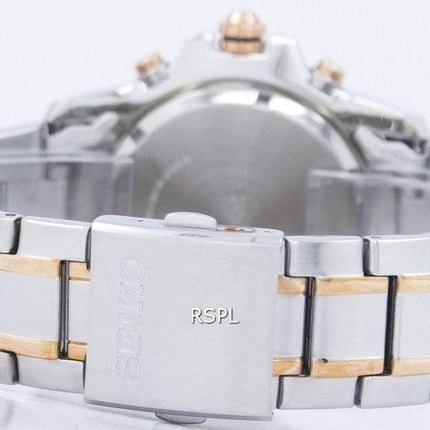 Seiko Chronograph Alarm Quartz SNAE08 SNAE08P1 SNAE08P Men's Watch